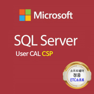 SQL서버 SQLCAL 2019 UserCAL CSP 라이선스