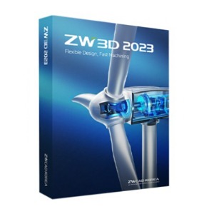 ZW3D 2023 2축 CNC가공,밀링가공,기계가공 마스터캠 대체 프로그램